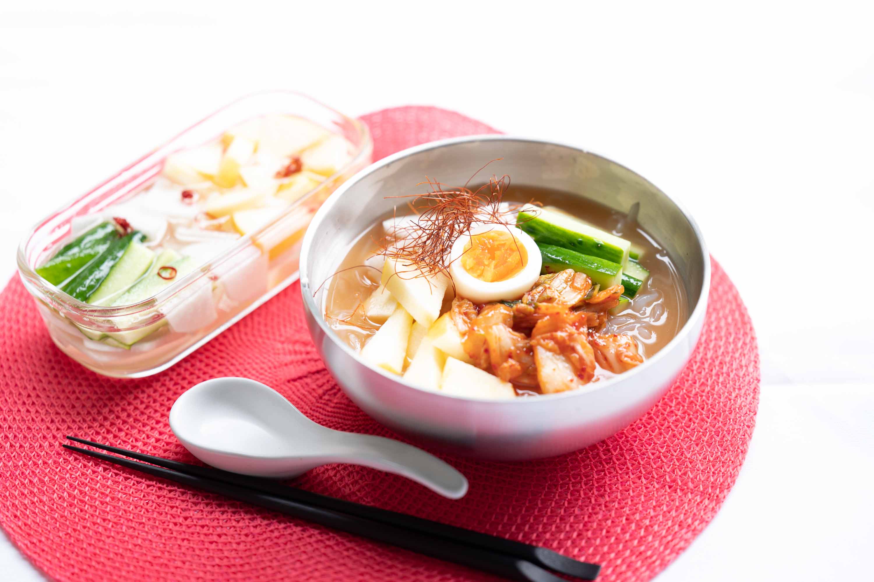 (レシピ)韓国風しらたき冷麺