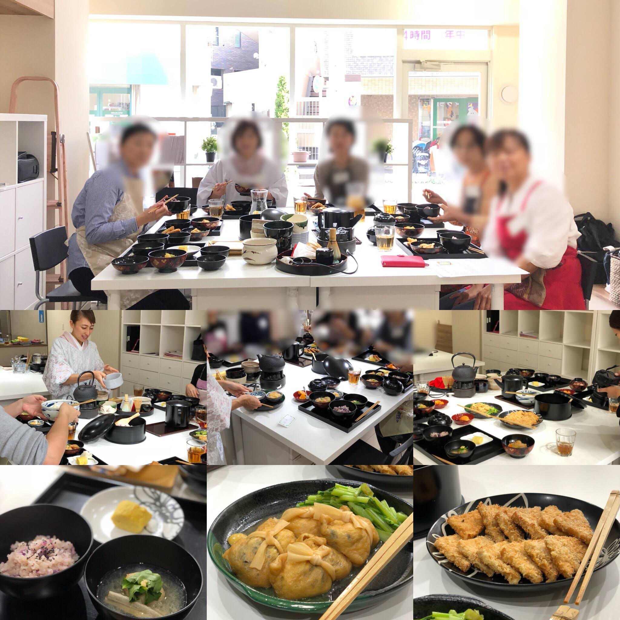 (和ごはん研究会)-活動報告-「2018年10月茶懐石精進料理教室」​開催しました！