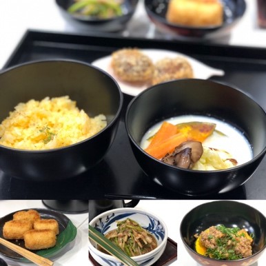 (和ごはん・食育研究会)-活動報告-2019年3月「茶懐石精進料理教室」を開催しました