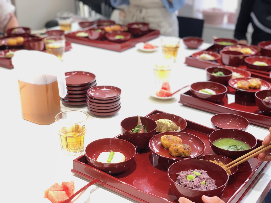 (和ごはん・食育研究会)-活動報告-2019年6月「伝統精進料理教室」を開催しました