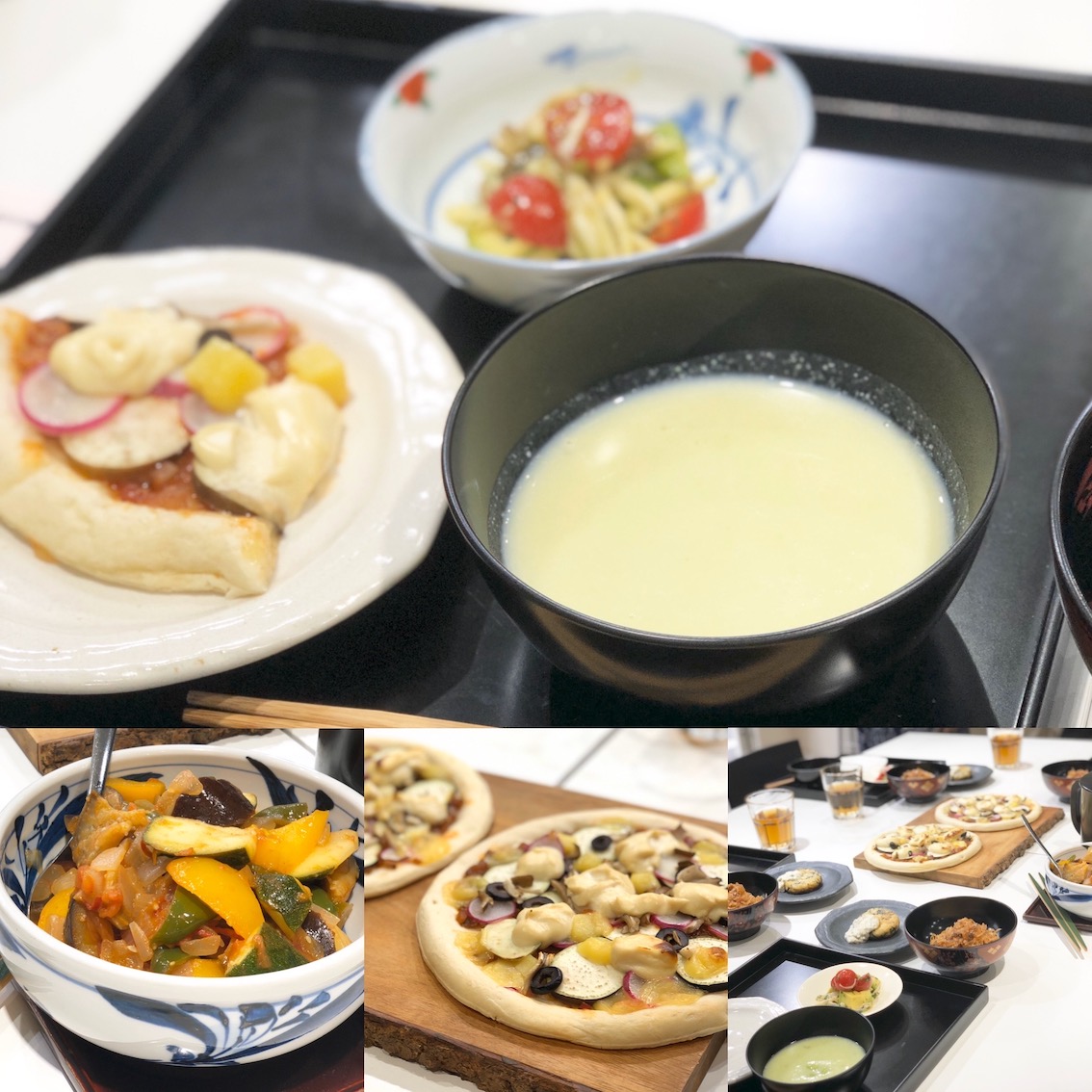 (和ごはん・食育研究会)-活動報告-2019年7月「茶懐石精進料理教室」を開催しました
