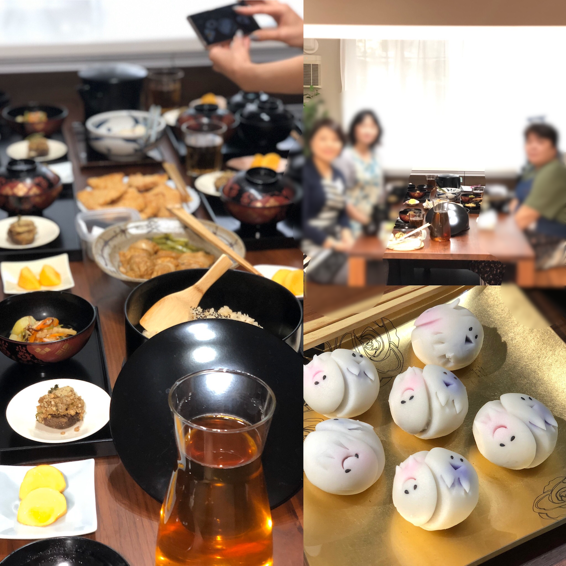 (和ごはん・食育研究会)-活動報告-2019年10月「茶懐石精進料理教室」を開催しました